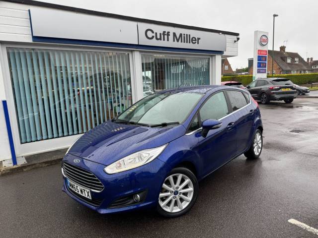 Ford Fiesta 1.0 EcoBoost Titanium 5dr Powershift Hatchback Petrol Deep Impact Blue