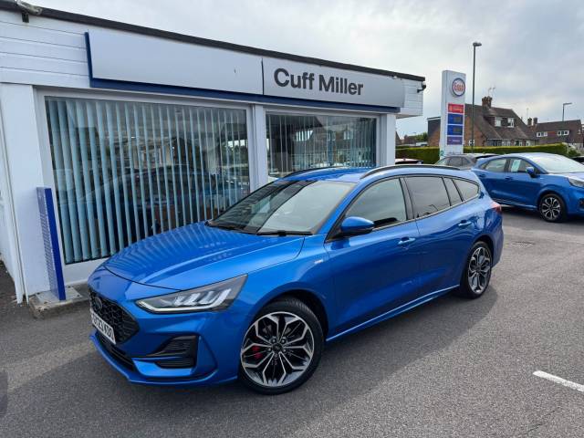 Ford Focus 1.0 FOCUS ST-LINE X EDITION M Estate Petrol Desert Island Blue