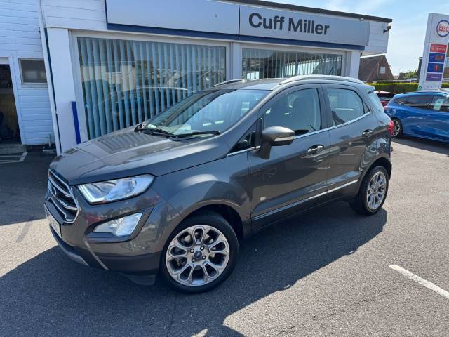 Ford Ecosport 1.0 EcoBoost 125 Titanium 5dr Auto Hatchback Petrol Magnetic Grey