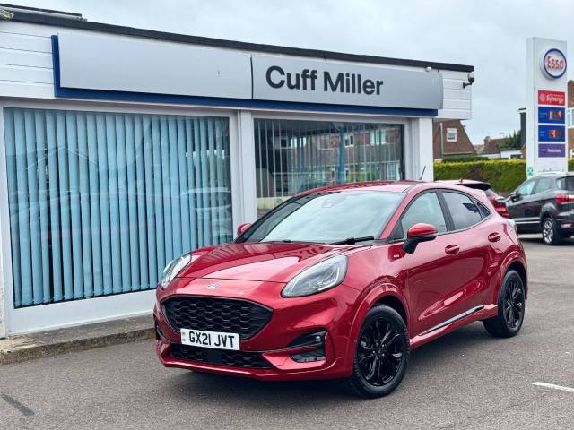Ford Puma 1.0 EcoBoost ST-Line 5dr Auto Hatchback Petrol Lucid Red
