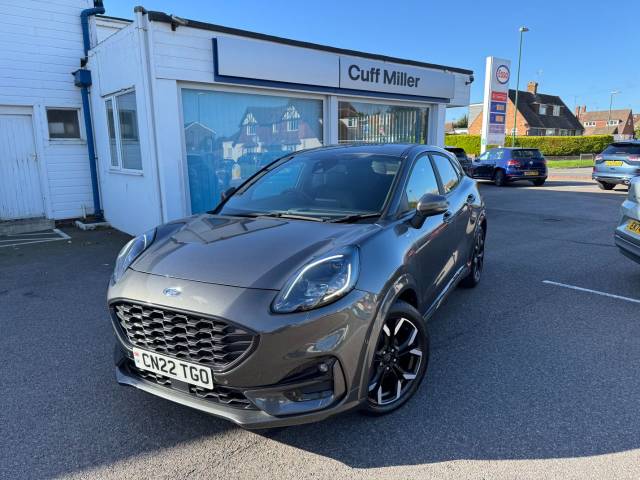 Ford Puma 1.0 EcoBoost Hybrid mHEV ST-Line X 5dr Hatchback Petrol Magnetic Grey