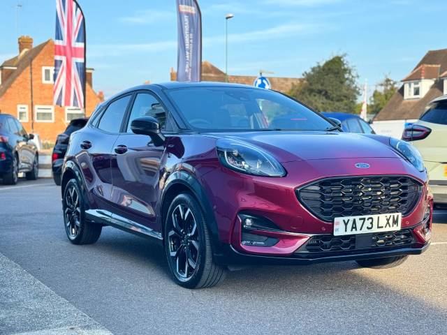2023 Ford Puma 1.0 EcoBoost Hybrid mHEV Vivid Ruby Edition 5dr