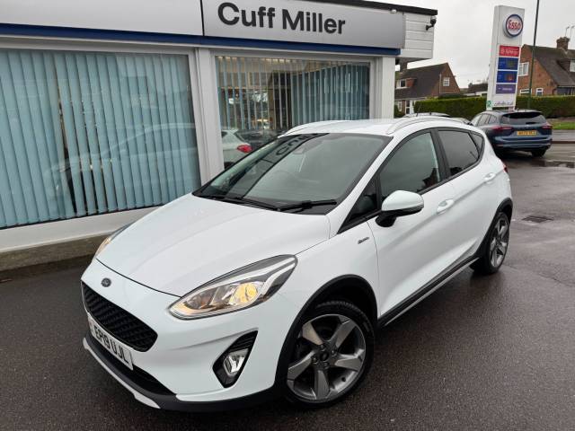 Ford Fiesta 1.0 EcoBoost 125 Active 1 5dr Hatchback Petrol Frozen White