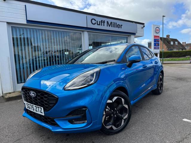 Ford Puma 1.0 EcoBoost Hybrid mHEV ST-Line X 5dr Hatchback Petrol BLUE