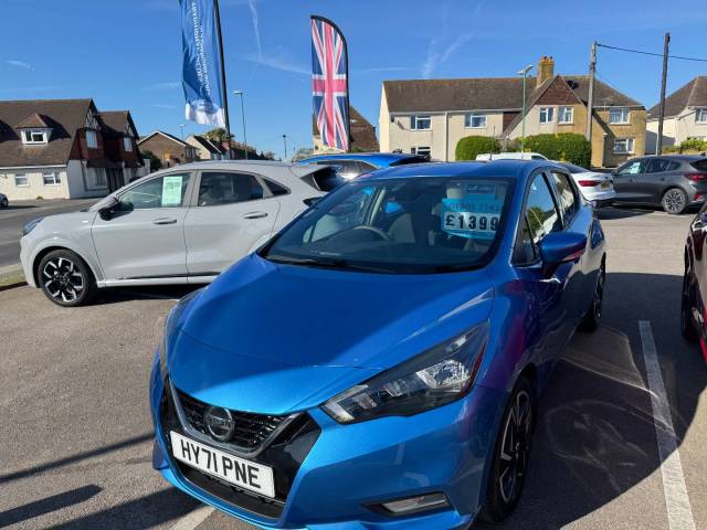 Nissan Micra 1.0 IG-T 92 Acenta 5dr CVT Hatchback Petrol BLUE
