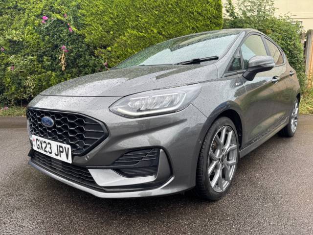 Ford Fiesta 1.0 EcoBoost Hybrid mHEV 125 ST-Line 5dr Hatchback Petrol Magnetic Grey
