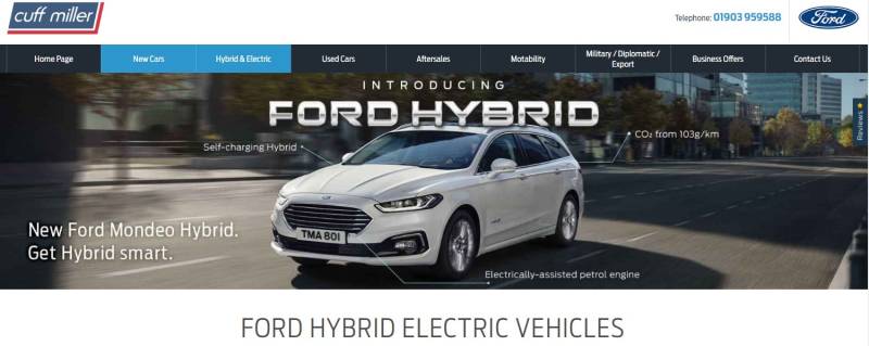 Cuff Miller Hybrid and EV Page
