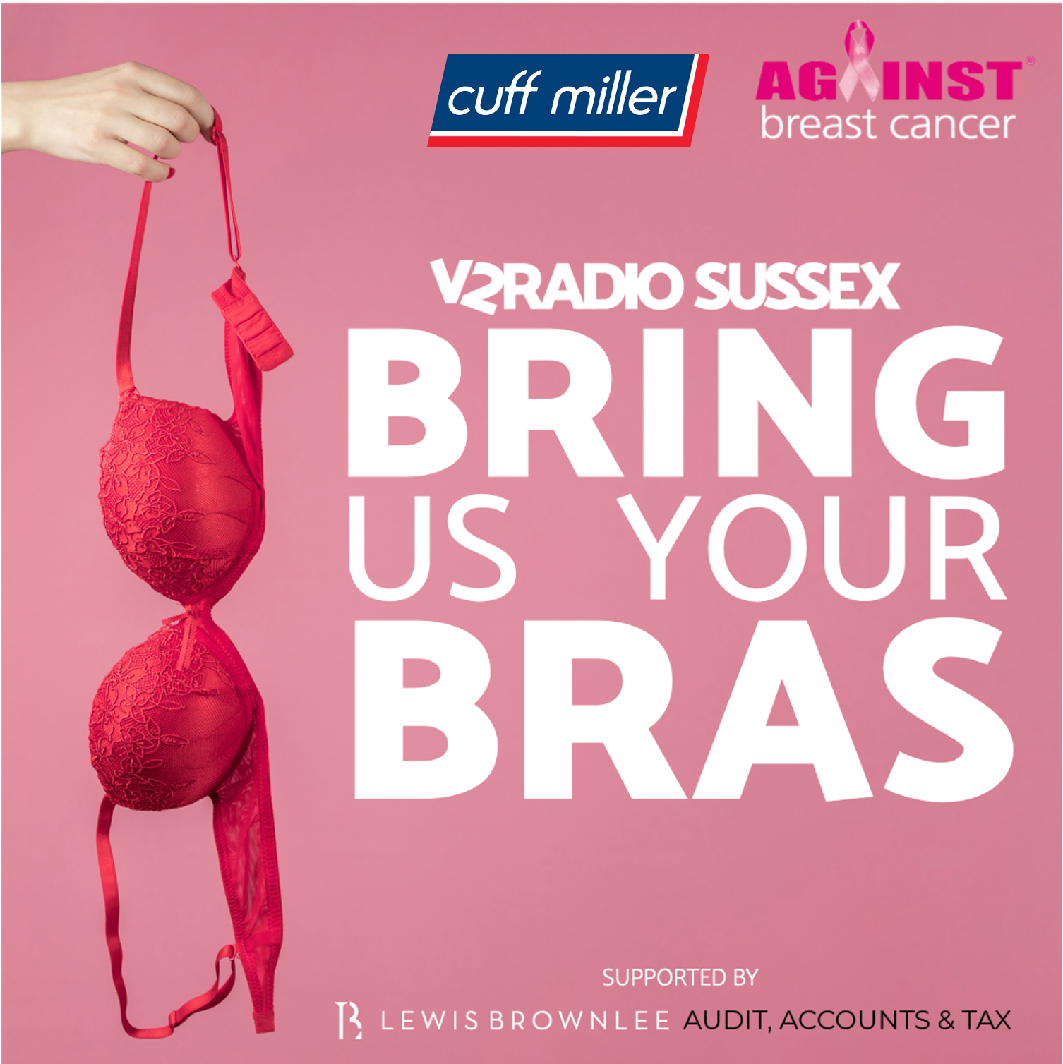 Bring Cuffs your bras! - Help us fight breast cancer!