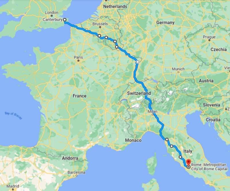 EPIC 1300 MILE CYCLE ROUTE - TOUR DE JO