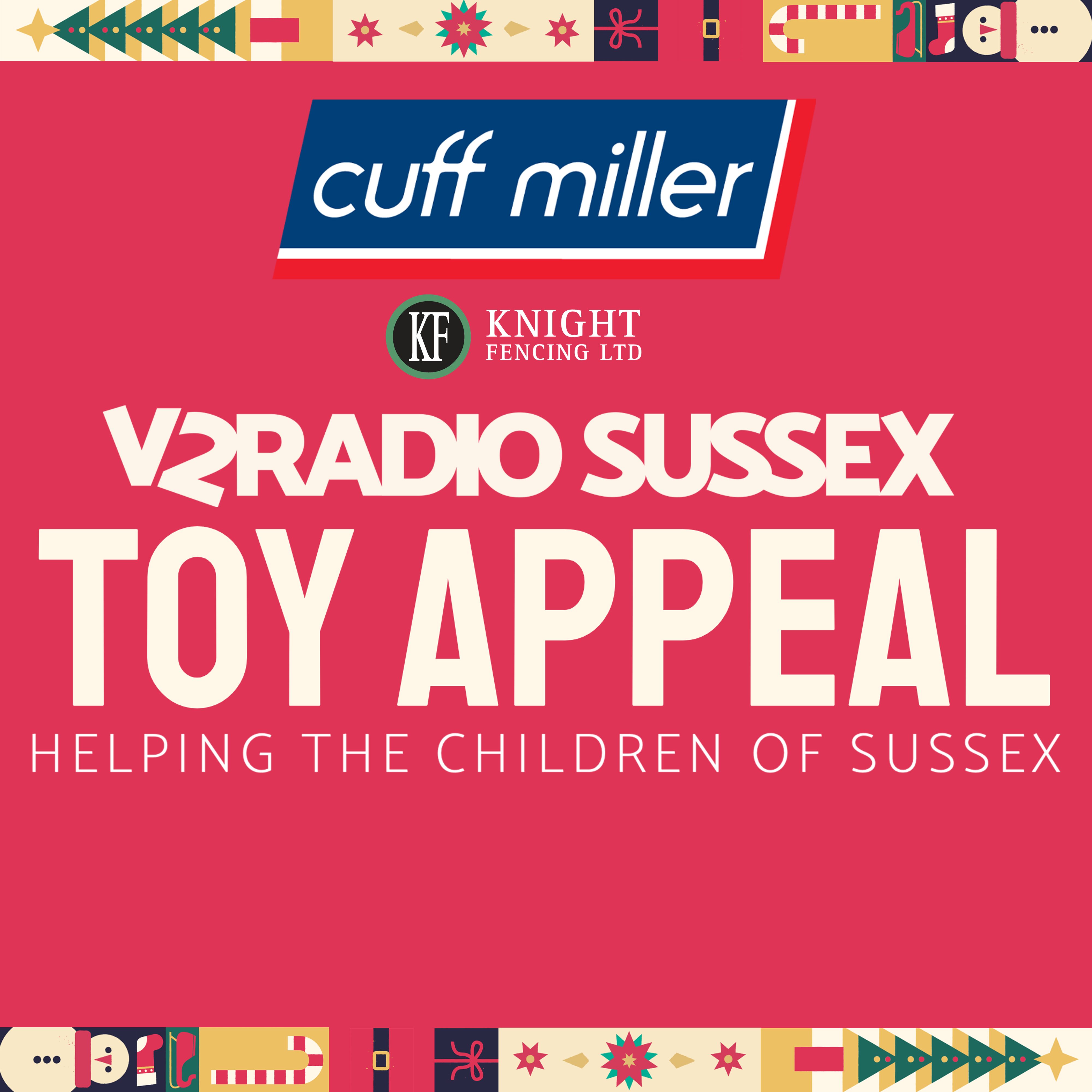 The V2 Radio Christmas Toy Appeal at Cuff Miller, Littlehampton