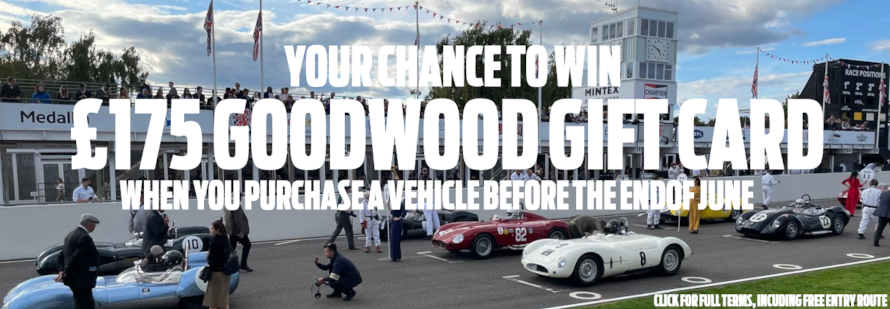 Win a £175 Goodwood voucher at Cuff Miller